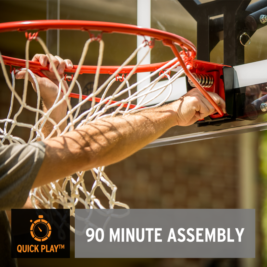 90 Minute Assembly Basketball Goals