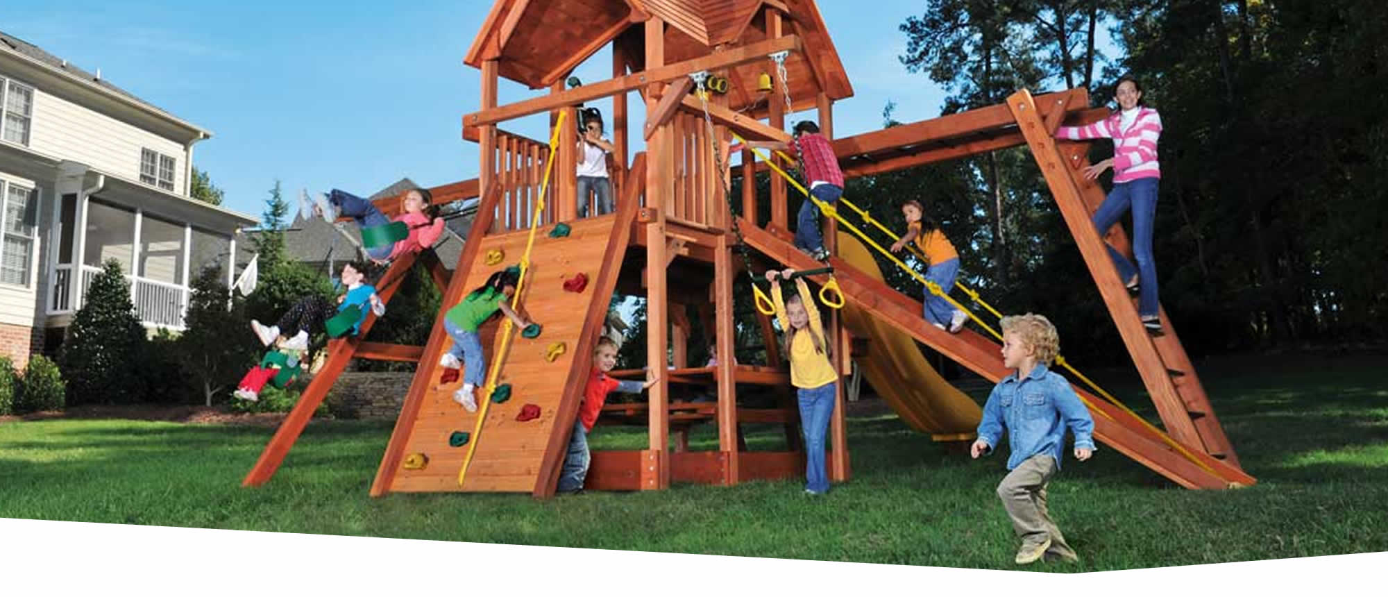 Green Bay Playsets by Woodplay