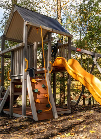 Wooden Swing Sets and Playsets