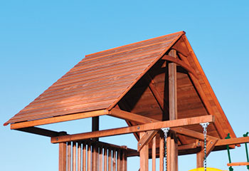 Woodplay Playset Outback Wood Roof